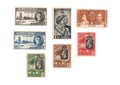 Vintage mint postage stamps from Gambia.