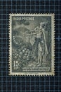Vintage MINT Postal Stamp of Meghdoot: The Monsoon Magic 16 Kalidas, Meghdoot and monsoon clouds