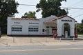 Vintage Mobil station in Little Rock Arkansas