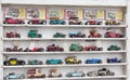 Vintage model car collection