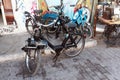 Vintage Mopeds, Plaka, Athens, Greece