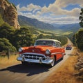 Vintage in Motion: A Classic Car's Journey