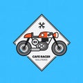 Vintage Motorbike Label