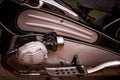 Vintage motorcycle boxer engine Royalty Free Stock Photo
