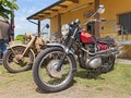 Vintage motorcycle BSA Spitfire 650 Royalty Free Stock Photo