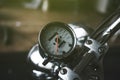 Vintage motorcycle detail