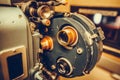 Vintage movie projector