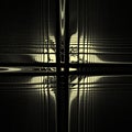 Vintage mystical cross. Abstract background