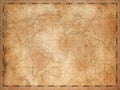 Vintage nautical map background Royalty Free Stock Photo