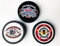 Vintage NHL All-Star Pucks