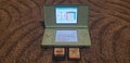 Vintage nintendo ds game console