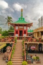 Vintage Nipponzan Myohoji A Japanese Buddhist Temple in Puri