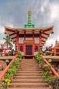 Vintage Nipponzan Myohoji A Japanese Buddhist Temple in Puri