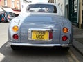 Vintage Nissan Figaro Car, Norwich, Norfolk, UK Royalty Free Stock Photo