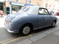 Vintage Nissan Figaro Car, Norwich, Norfolk, UK Royalty Free Stock Photo