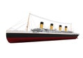 Vintage Ocean Liner Royalty Free Stock Photo