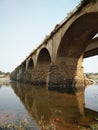 Vintage old bridge Royalty Free Stock Photo