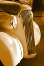 vintage old car antique grill Royalty Free Stock Photo