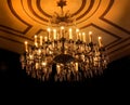 Chandelier Illuminates dark room