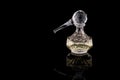 Vintage Old Fashion Glass Bottles Of Aromatic Arabic Oud Oils Pe