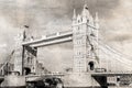 Vintage Old London Royalty Free Stock Photo