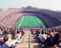 Vintage Old Meadowlands Stadium during New York Giants game