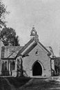Vintage Old Photo Of All Saints Church At Meghalaya