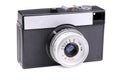 Vintage old photo camera isolated on a white background. Retro Photo camers Smena 8M made in USSR