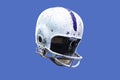 Vintage old style American Football helmet Royalty Free Stock Photo