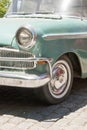 Vintage - Old Style Car - Closeup Royalty Free Stock Photo