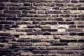 Vintage old textured brick wall