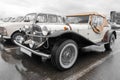 Oldtimer Mercedes Benz SSK - selective color isolation Royalty Free Stock Photo