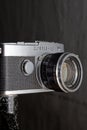 Vintage Olympus-PEN F half-frame 35mm Film SLR camera