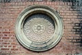 Vintage Open Brick work and Circular Stone design on Baroda Museum