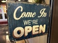 Vintage Open Sign