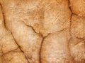 Vintage orange concrete crack wall texture background Royalty Free Stock Photo