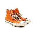 Vintage orange shoes