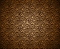 Vintage ornamental background with gold pattern