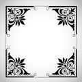 Vintage Ornamental Frame Series Royalty Free Stock Photo