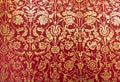 Vintage ornate seamless border pattern in russian traditional style