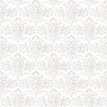 Vintage ornate seamless pattern