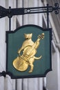 Cat and Fiddle Sign in London