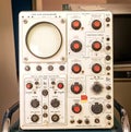 Vintage Oscilloscope. Type 545B, in underground Diefenbunker fallout shelter in Carp, Ontario, Canada