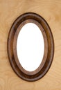 Vintage oval photo-frame