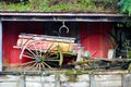 Vintage ox wagon