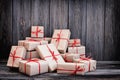Vintage packages Royalty Free Stock Photo