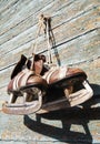 Vintage pair of mens ice skates