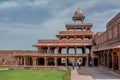 Vintage Panch Mahal Fatehpur Sikri Buland Darwaza a classic red sandstone