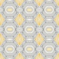 Vintage pattern, fifties sixties wallpaper design