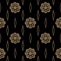 Vintage pattern with flower